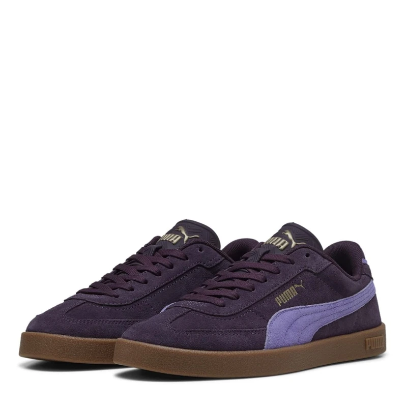 PUMA Unisex Club II Era Trainers, Midnight Plum-Lavender Alert, 10.5 UK