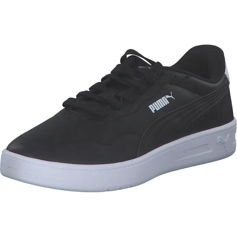 PUMA Women's Court Lally Sneaker, Black White, 5 UK - Image 1