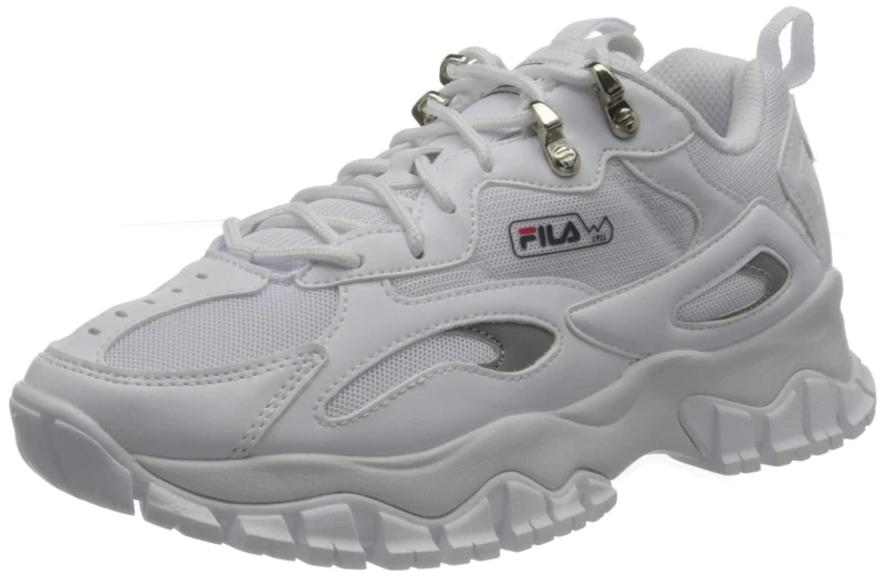 FILA Women's Ray Tracer Tr2 Wmn Trainers, White, 4.5 UK
