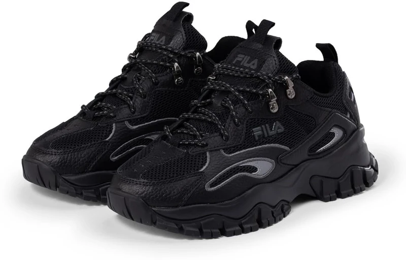 FILA Women's Ray Tracer Tr2 Wmn Trainers, Black, 6.5 UK