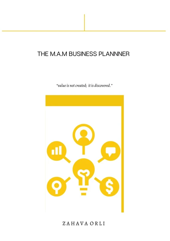 THE M.A.M. BUSINESS PLANNER