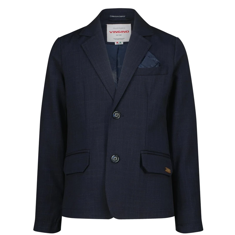 Vingino Boy's Tady Blazer, Dark Blue, 6 Years - Image 1