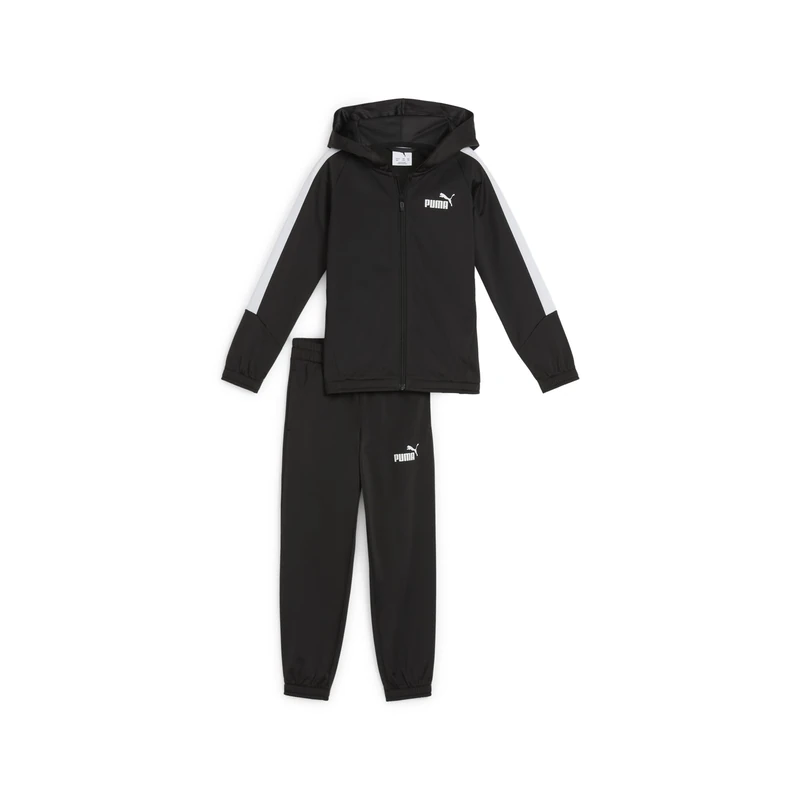 PUMA Boys No.1 Logo Poly Ps Knitted Suits, PUMA Black, 116 EU - Image 1