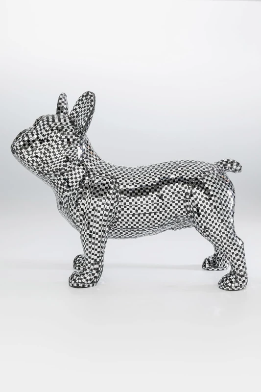 Kare Decorative Figurine, Resin Glass, Reflective, 36x44,5x18,5 - Image 1