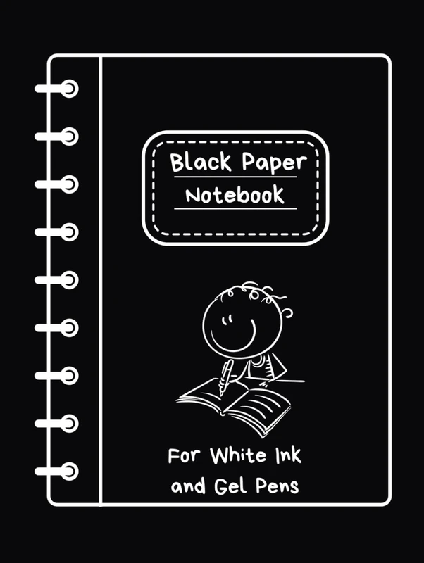 Black Paper Notebook