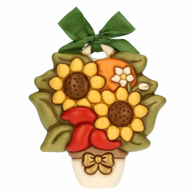 THUN Sunflower Ceramic Tile - Large