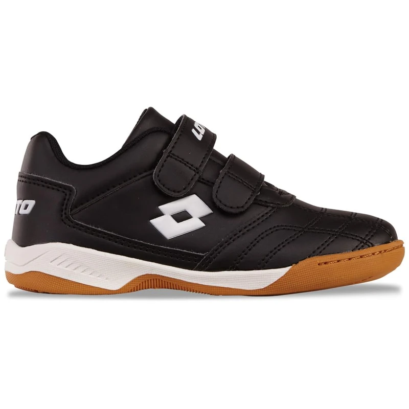 Lotto Unisex Children's Trainers, Black White, 1.5 UK Child