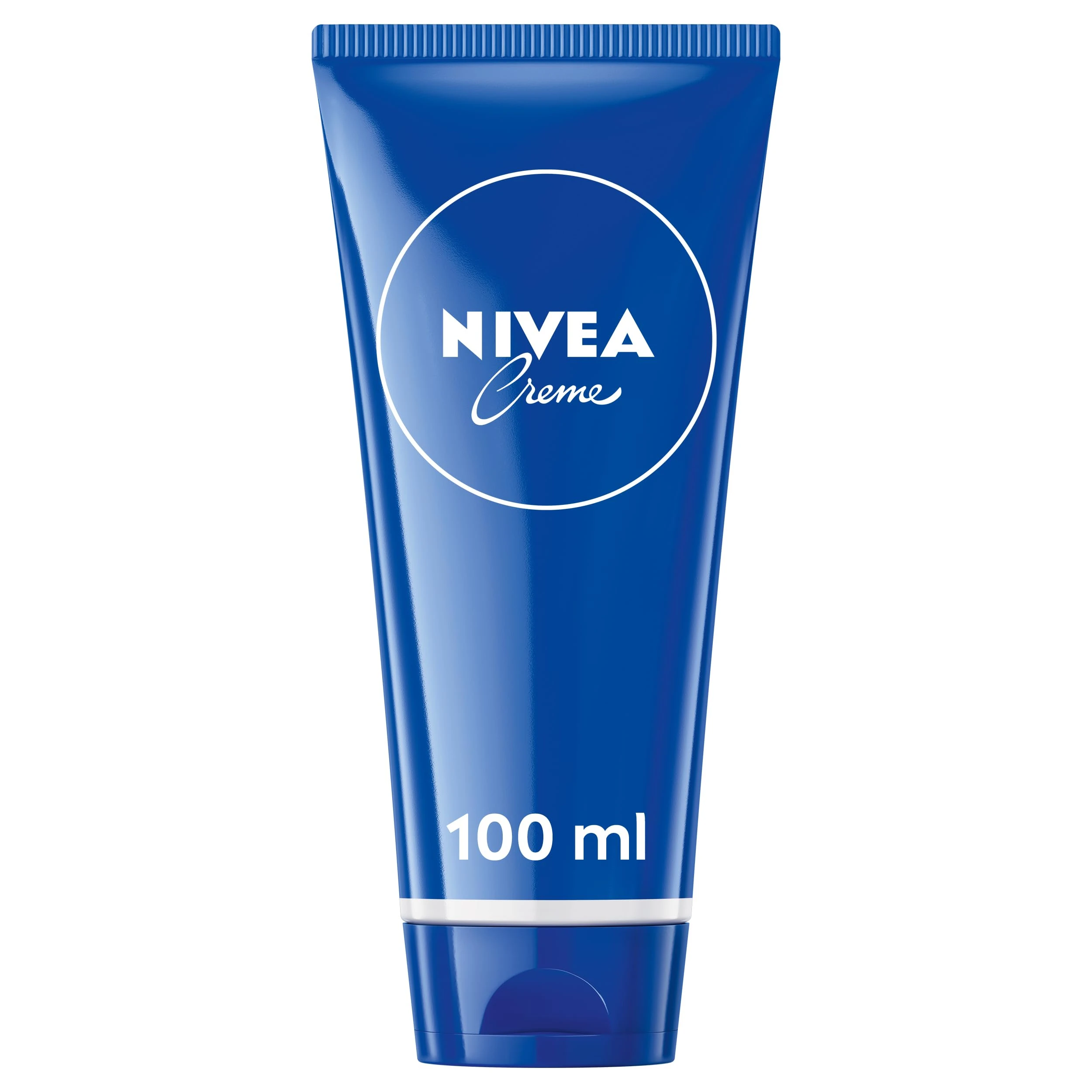 NIVEA Creme Tube (100ml), Moisturising Cream Provides Intensive Protective Care for Soft and Supple Skin, Ideal for Daily Use as a Face, Hand, or Body Cream