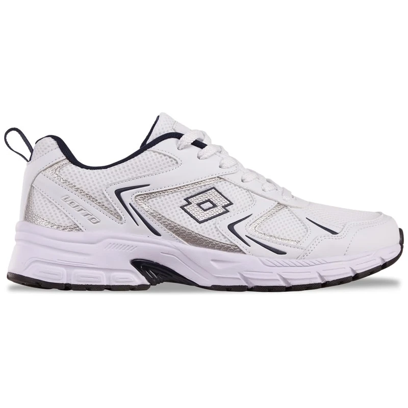 Lotto Unisex Trainers, White/Navy, 40 EU, White Navy, 8 UK - Image 1