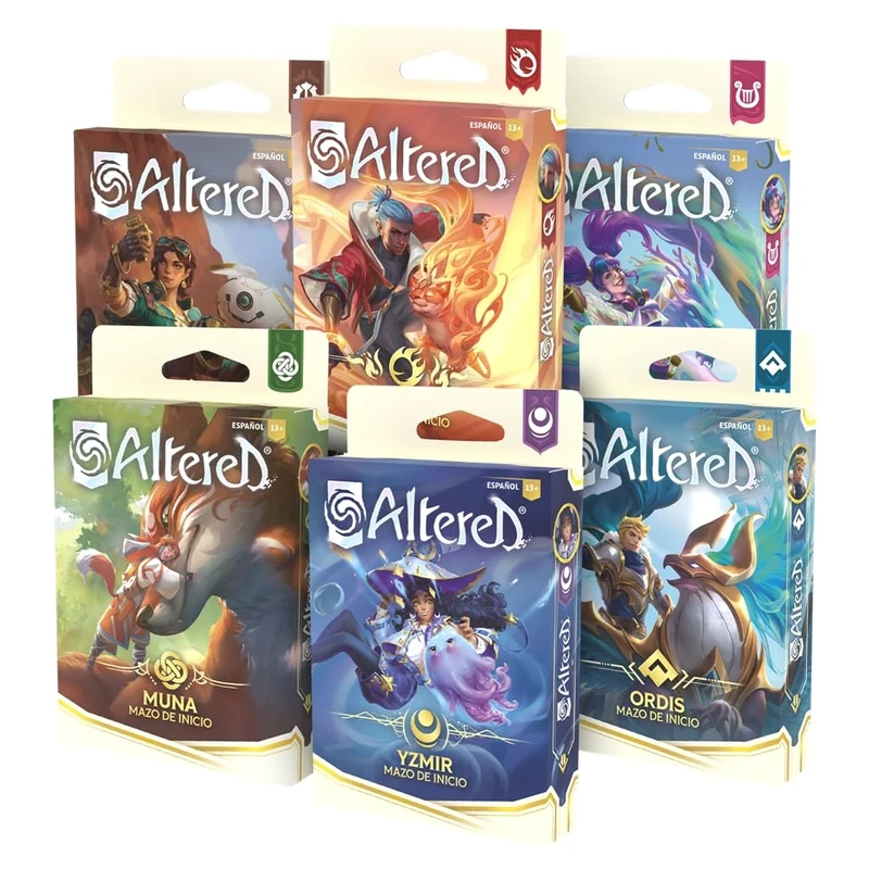 Equinox | Altered: Beyond The Doors | Starter Set of 6 Decks | Strategic Collectible Card Game| Ages 13 | for 2 Players | 30 Minutes per Game | English