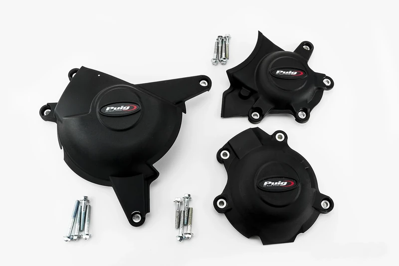 Puig 21517N Engine Cover Track for Championship Black