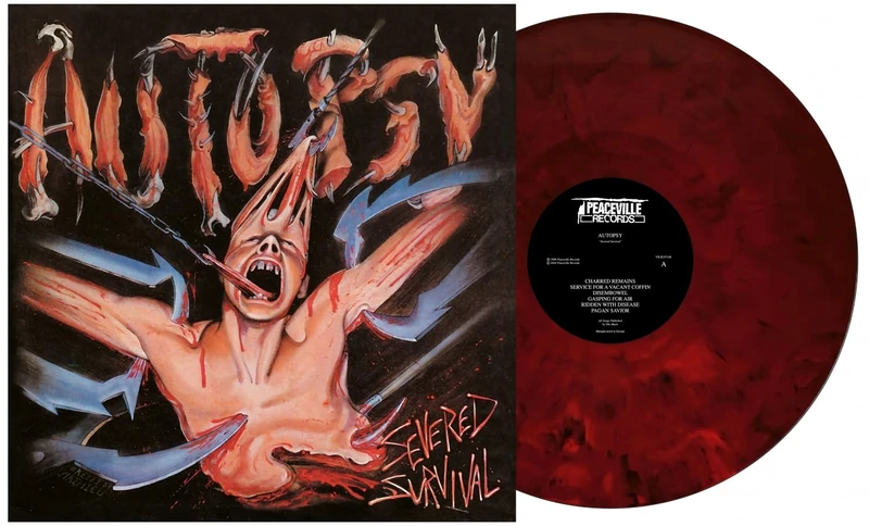 Severed Survival(35th Anniv. Marble Lp Red Cover) [VINYL]