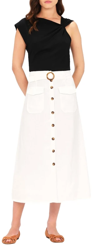 Caroll Skirt White
