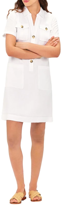 Caroll Dress White