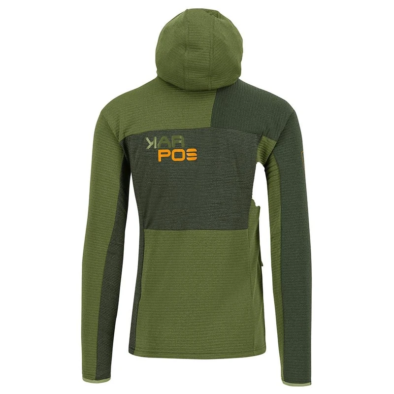 KARPOS 2500951-006 NUVOLAU Sweatshirt Men's CEDAR GREEN/RIFLE GREEN Size S