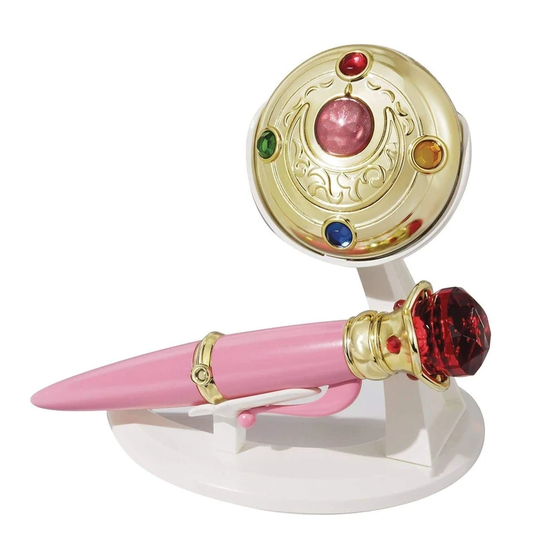 TAMASHII NATIONS - Sailor Moon - Fancy Dress Brooch and Pen Set - Brilliant Color Edition, Bandai Spirits Proplica, Polyvinyl Chloride Acrylonitrile Butadiene Styrene, Polychloride, Polyvinyl Chloride