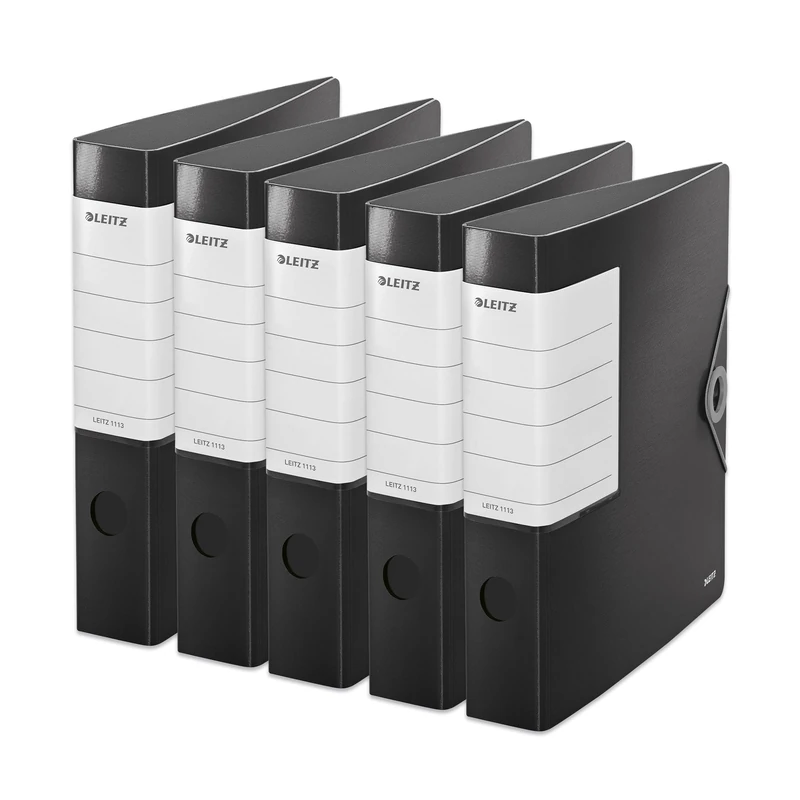 Leitz 11130095 Multi-Functional Folder Solid A4 2 Holes Black