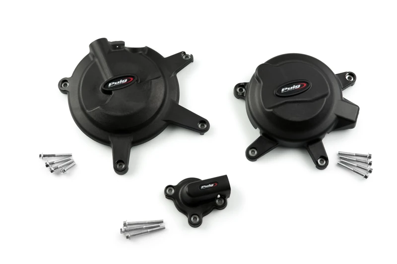 Puig 21512N Engine Cover Track for Championship Black