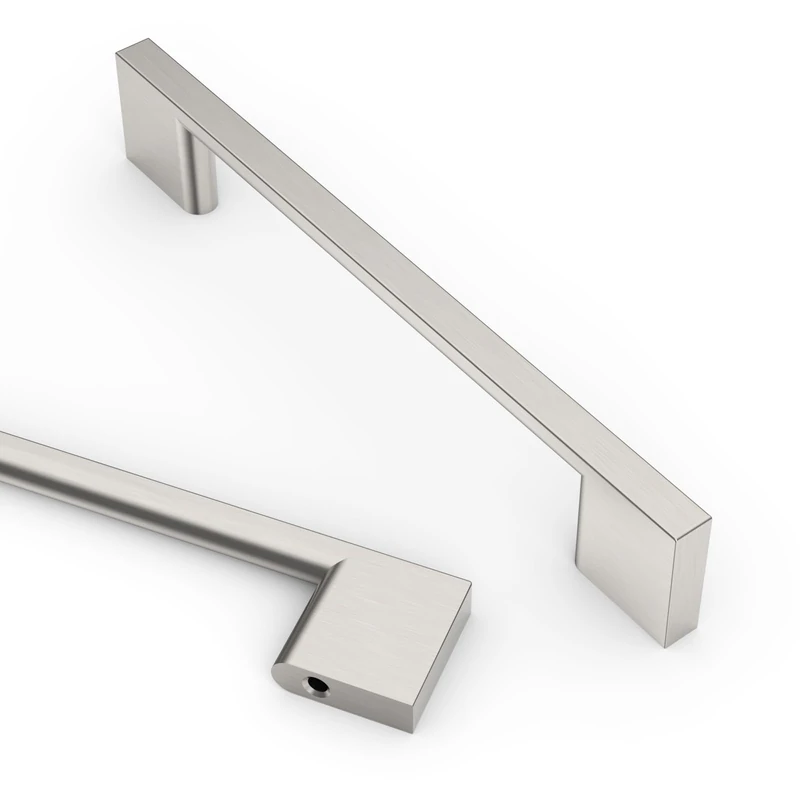 Asidrama 30 Pack 5 Inch(128mm) Brushed Satin Nickel Kitchen Cabinet Handles, Cabinet Pulls Kitchen Cabinet Hardware for Cupboard Drawer Pulls