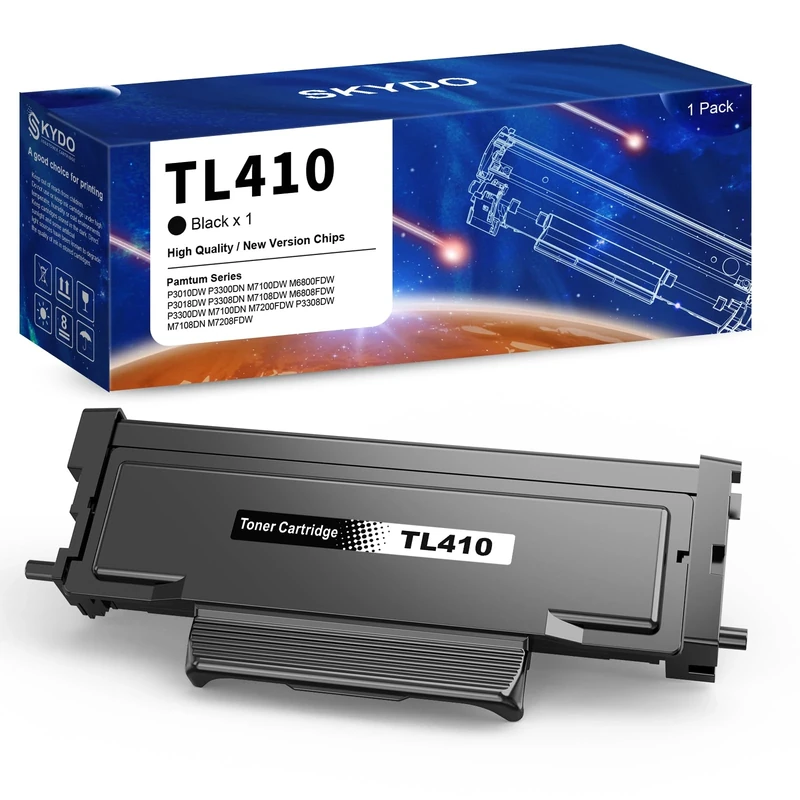 Toner TL410 for PANTUM TL-410 Toner Cartridge Black Compatible with PANTUM P3018DW P3308DN M7108DW M7108DN M6808FDW M7208FDW M7308FDW Series Printer
