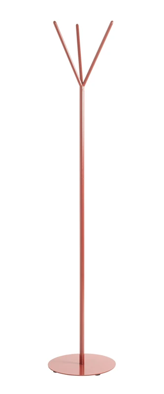 HAKU Hall-Tree red, Metal - Dim.: W x H 173 x D cm, Style: Modern