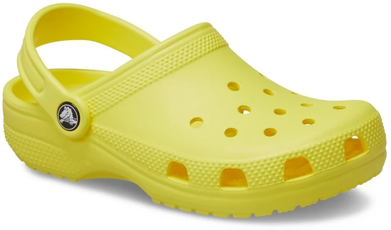 Crocs Unisex Kids Classic Clog K Clogs, Cyber Yellow, 12 UK Child