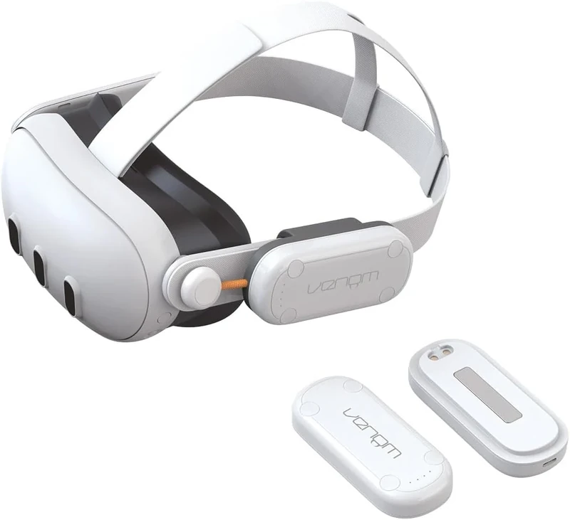 Meta Quest 3 128GB and Venom Rechargeable 3000mAh Power Bank for Meta Quest 3