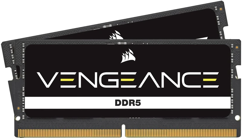 CORSAIR VENGEANCE SODIMM DDR5 RAM 96GB (2x48GB) Up to 4800MHz CL40 Intel XMP iCUE Compatible Computer Memory – Black (CMSX96GX5M2A4800C40)