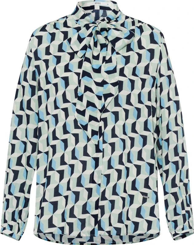 BRAX Women's Style Vivi Blouse, 22 Navy, 6