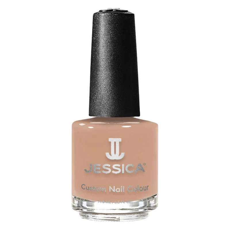 JESSICA Custom Colour Nail Polish | Award-Winning Polish | Strengthening Nail Polish, Long Lasting Nail Varnish | Chip-Resistant & Hard-Wearing for Salon-Quality Finish | Caramel Swirl | 14.8ml