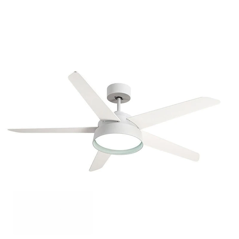 Lebeche Fan 25w Dc White 5 Blades Rev. White/Beech 6 Vel. 3000-4000-6000K 132D Remote, Memory and Timer