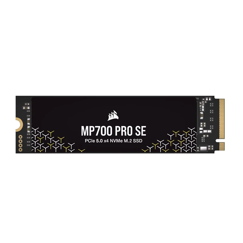 Corsair MP700 PRO SE 4TB M.2 PCIe Gen5 x4 NVMe 2.0 SSD – M.2 2280 – Up to 14,000MB/sec Sequential Read – High-Density TLC NAND – Black