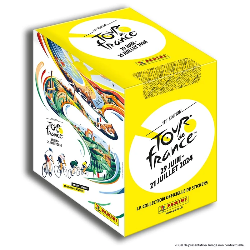 Panini Tour DE France 2024 Box of 36 Envelopes 004870BOX36F - Image 1