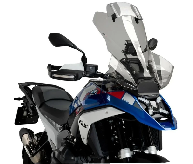Puig 21841H Touring Windshield with Visor Smoke