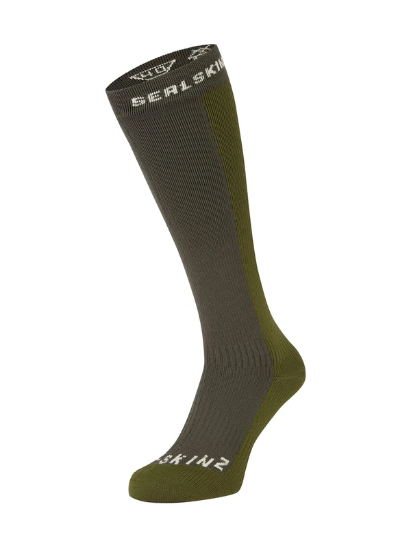SEALSKINZ | Worstead | Unisex Waterproof Cold Weather Knee Length Merino Wool Lined Socks | Outdoor, Skiing & Winter Hiking | Releases Heat & Moisture
