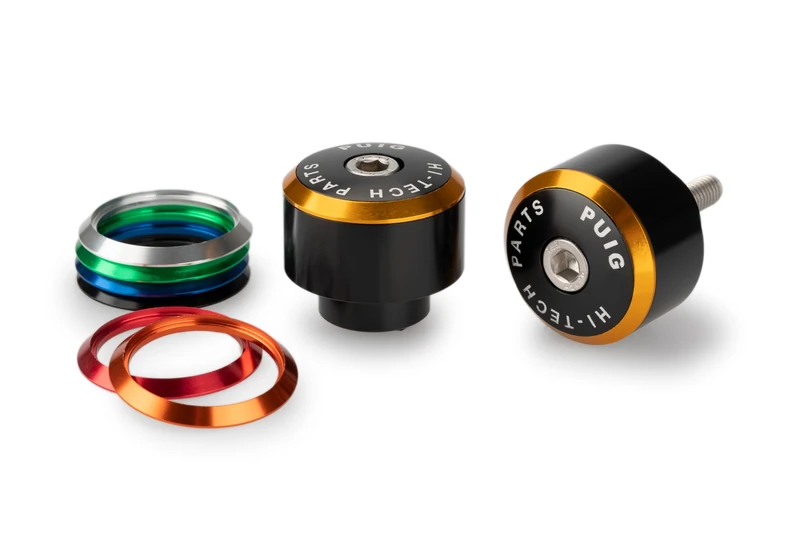 Puig 21696N Bar Ends Balance Black