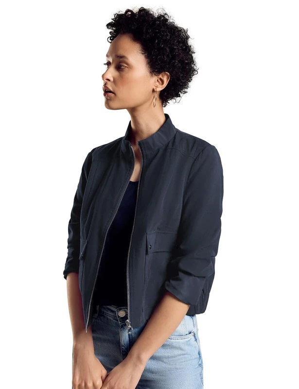 Street One Women's A212193 Lightweight jacket, Deep Blue, 18