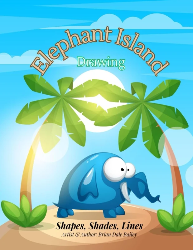 Elephant Island Drawing: Shapes Shades Lines - Volume Two