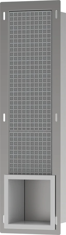 hansgrohe XtraStoris Original - recessed toilet paper storage for 6 rolls, recessed toilet roll holder, recessed toilet paper holder, bathroom wall niche, bathroom accessory, matt white, 56058700