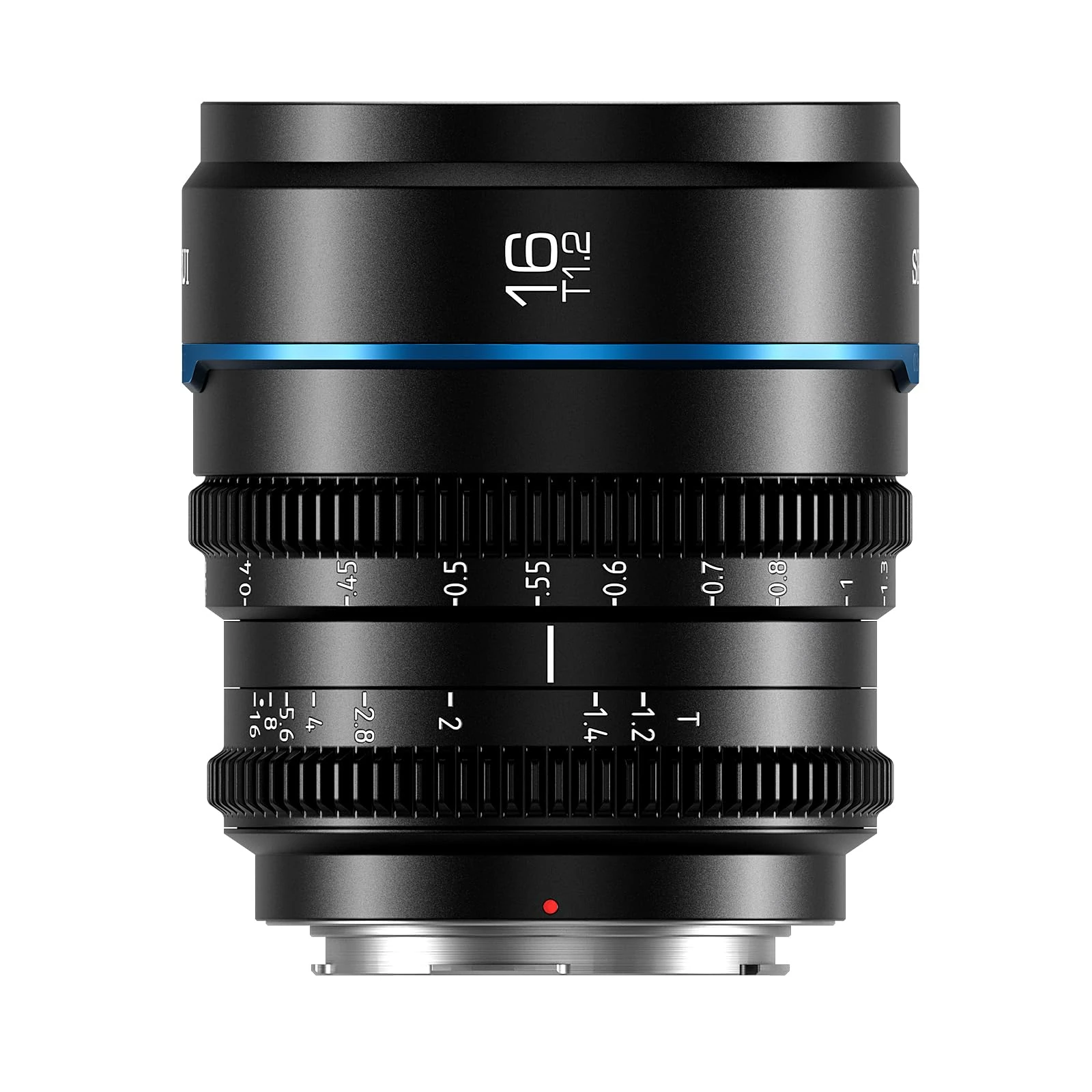 SIRUI Night Walker 16mm Manual Focus Cine Lens, T1.2 Large Aperture S35 Frame Wide Angle Prime Lens for RF Mount Cameras, For RED Komodo, R7, R10, C70, R50 (MS16R-B, RF Mount, Black)