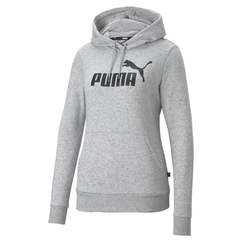 PUMA ESS No. 1 Logo Hoodie TR Light Gray Heather
