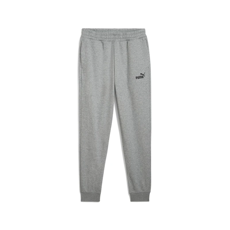 PUMA Mens No. 1 Logo Sweatpants Fl Cl Knitted Pants, Medium Gray Heather, XL EU