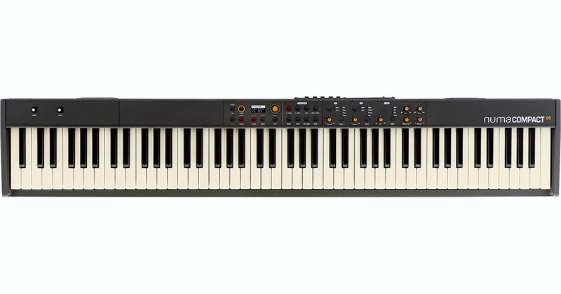 Studiologic - NUMA COMPACT SE - 88 notes semi-weighted touch digital piano - 2x10 W amplification