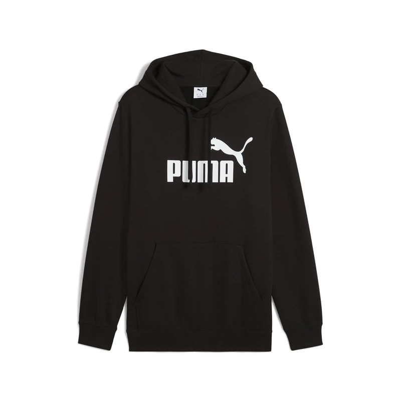 PUMA Mens No. 1 Logo Fl Hoodies, Puma Black, 4XL EU