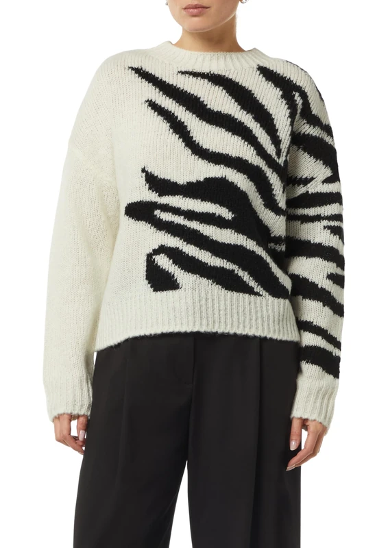 comma Women's 2157919 Pullover Sweater, 01 x 2, 12