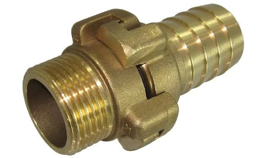 Barcelona hose fitting - male brass ø42mm circuits 1.1/2" - Image 1
