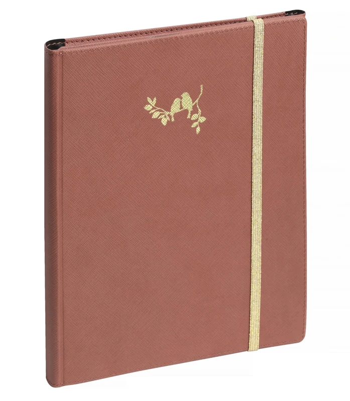 Exacompta - 2002078E - SAD 20S All in One Week to View Desk Diary - 15 x 21 cm - September 2024 to December 2025-16 Months - Pink