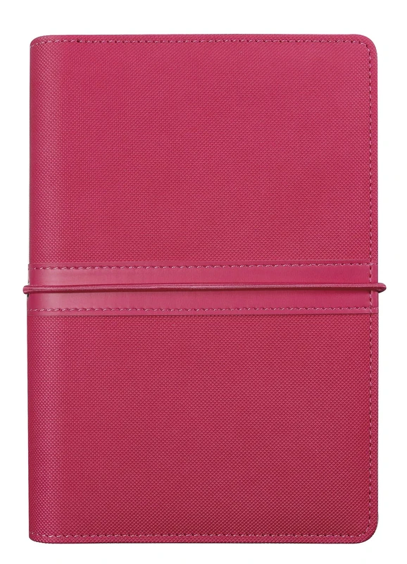 Exacompta - 74145E - Exatime 17 light Daphne organiser - 14 x 19 cm - Weekly planner September 2024 to December 2025-16 months - Pink