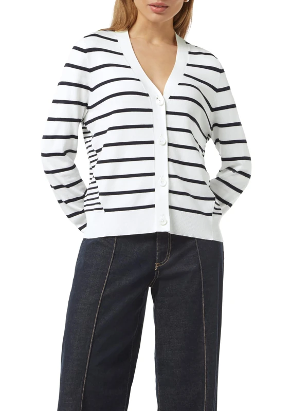 comma Women's 2157759 Cardigan Sweater, 01g1, 18