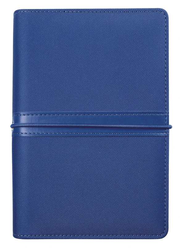 Exacompta - 74142E - Exatime 17 light Daphne organiser - 14 x 19 cm - Weekly planner September 2024 to December 2025-16 months - Blue